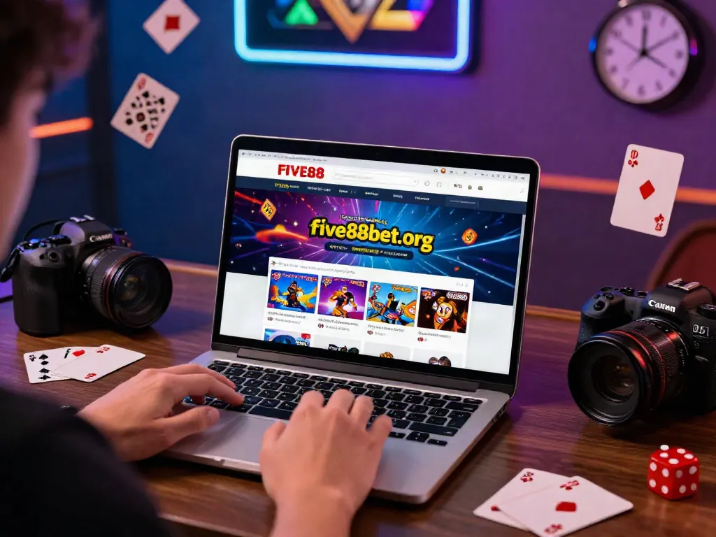 Engaging online gaming scene on https://five88bet.org/ showcasing dynamic betting activities and colorful game elements.