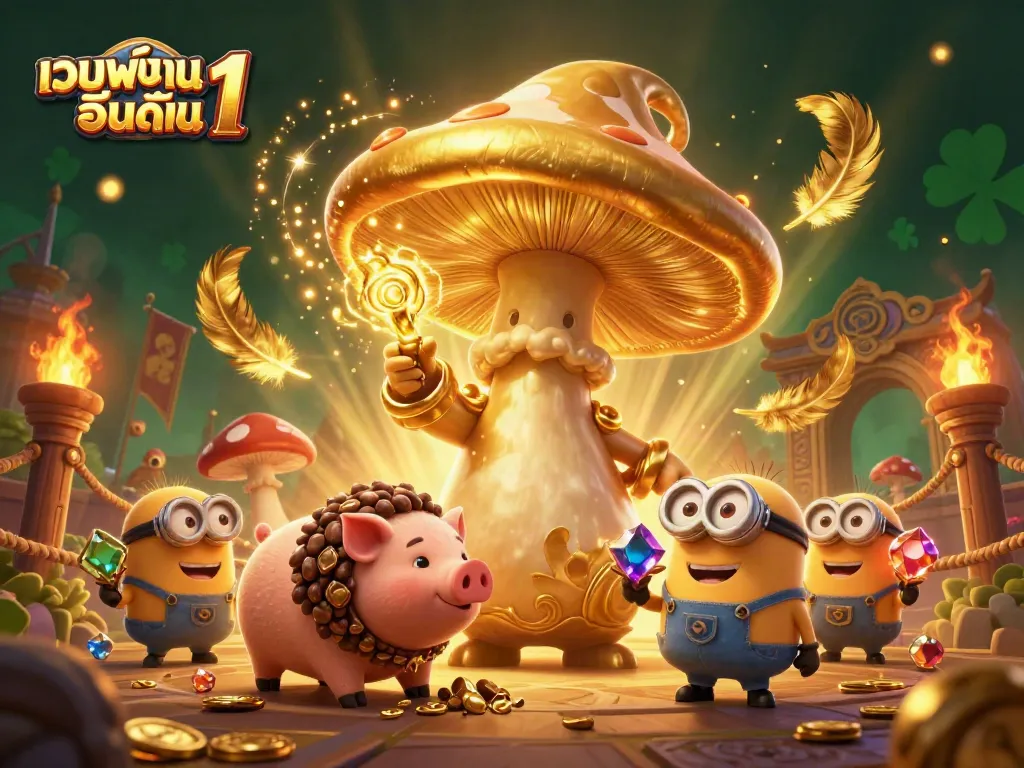 ภาพเวทมนตร์ของ เว็บพนันออนไลน์ อันดับ 1 ที่มาพร้อมกับเหล่าผู้ช่วยที่นำโชค