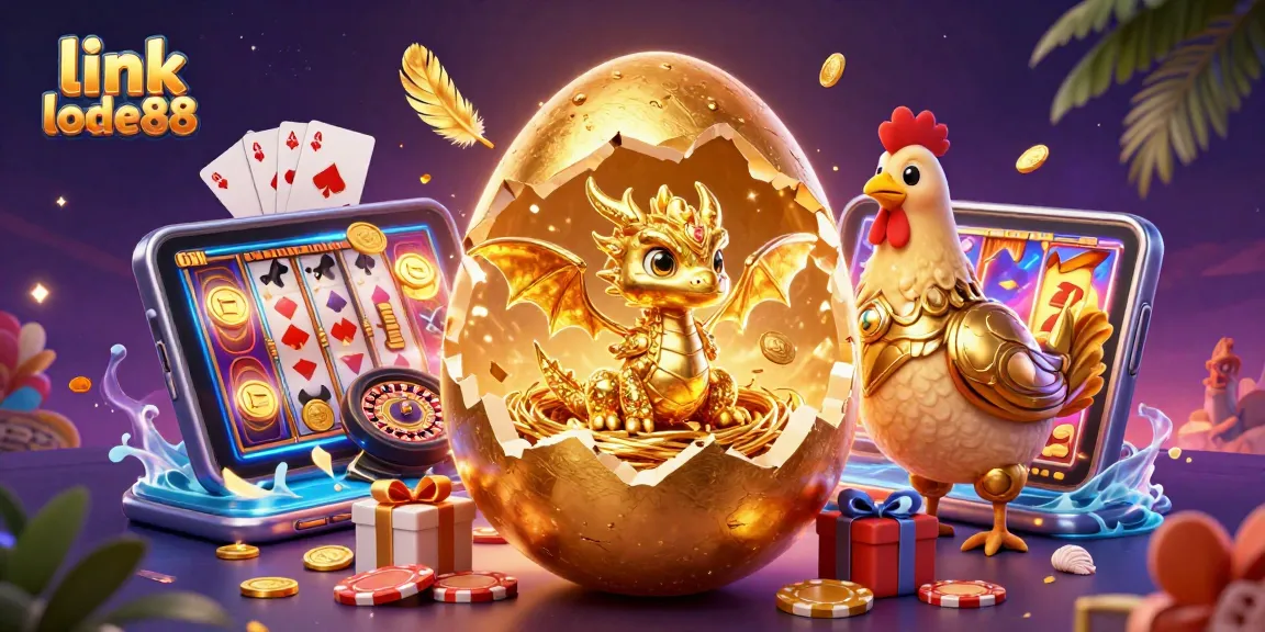 Spin and win with link lode88 in an explosive casino scene, featuring gold and gaming elements.