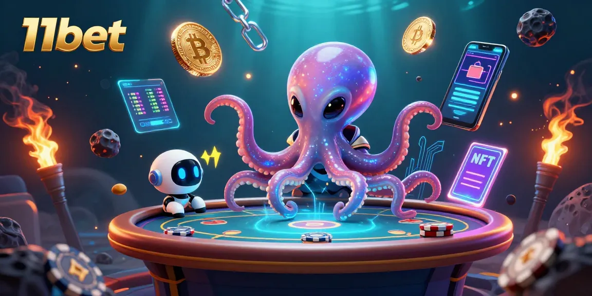 Experience winning strategies with 11bet in an exciting cosmic poker setting.