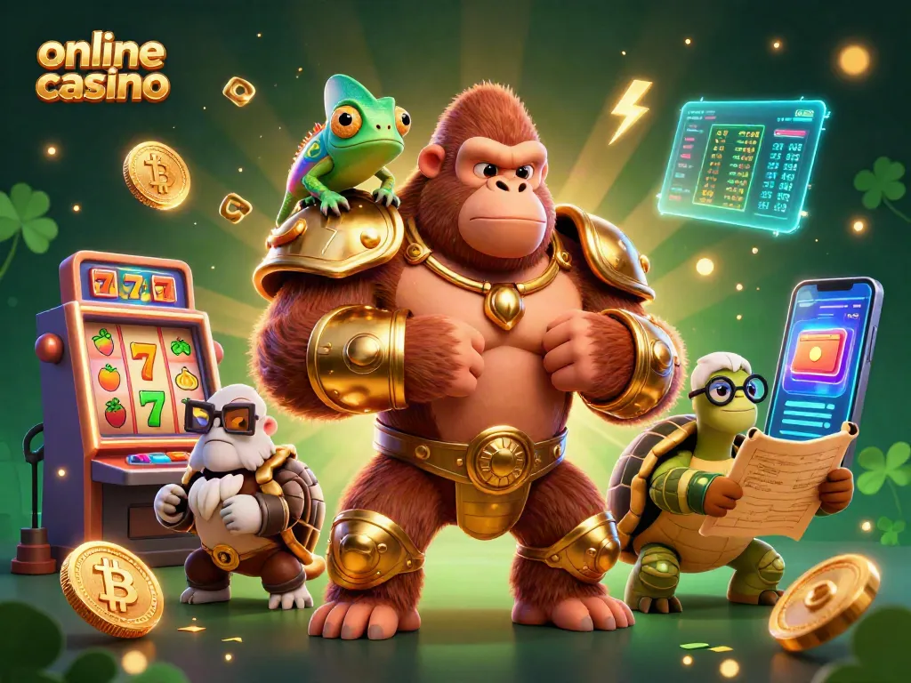 Gira el tragamonedas en el online casino mientras disfrutas de emocionantes símbolos de suerte.