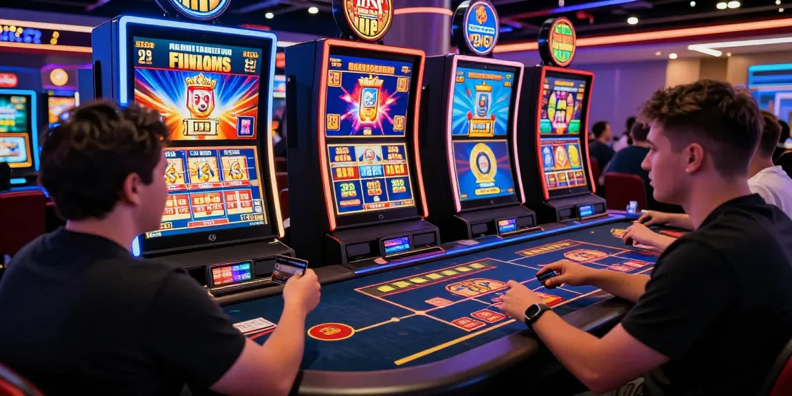 thegbhouse.co.uk showcases an exciting online casino experience with players enjoying credit card games in a vibrant gaming environment.