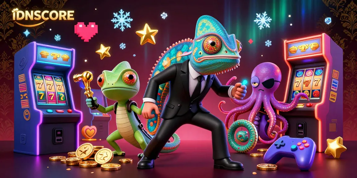 Engage with the thrilling IDNSCORE slot experience featuring vibrant characters and rich game elements.