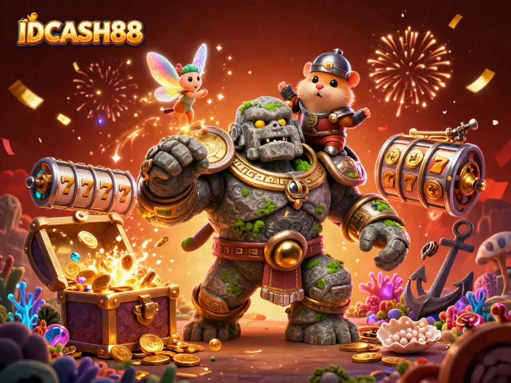 Experience thrilling gameplay at IDCASH88 with dynamic slot elements and enchanting characters.
