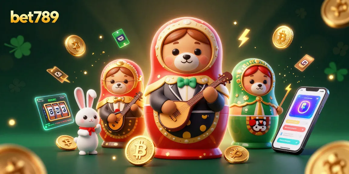 Experience vibrant gameplay with bet789 through captivating 3D casino elements and lively characters.