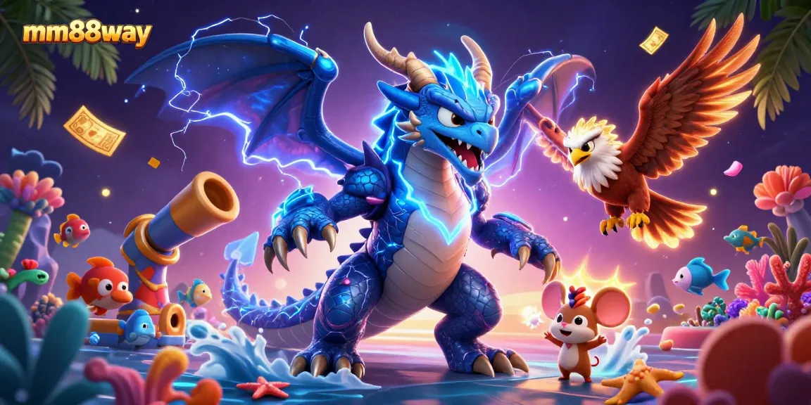 Experience the thrilling mm88way sea adventure with vibrant characters and dynamic underwater elements!