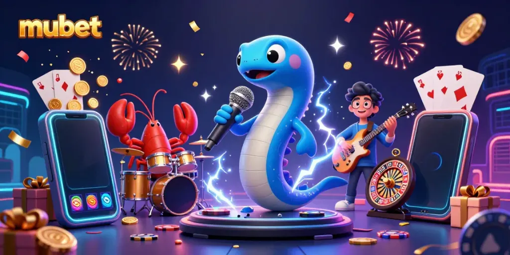Engage in thrilling slot action at mubet with vibrant underwater DJ performance.