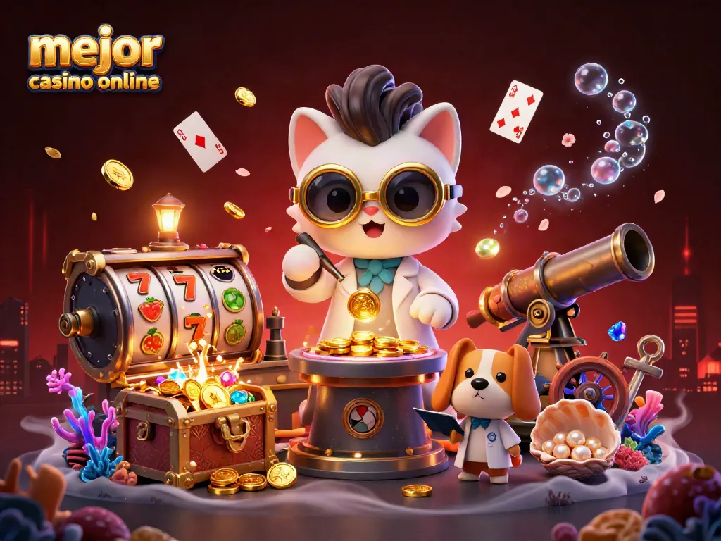 Juega en el mejor casino online y consigue monedas doradas mientras exploras tesoros escondidos y símbolos de frutas.