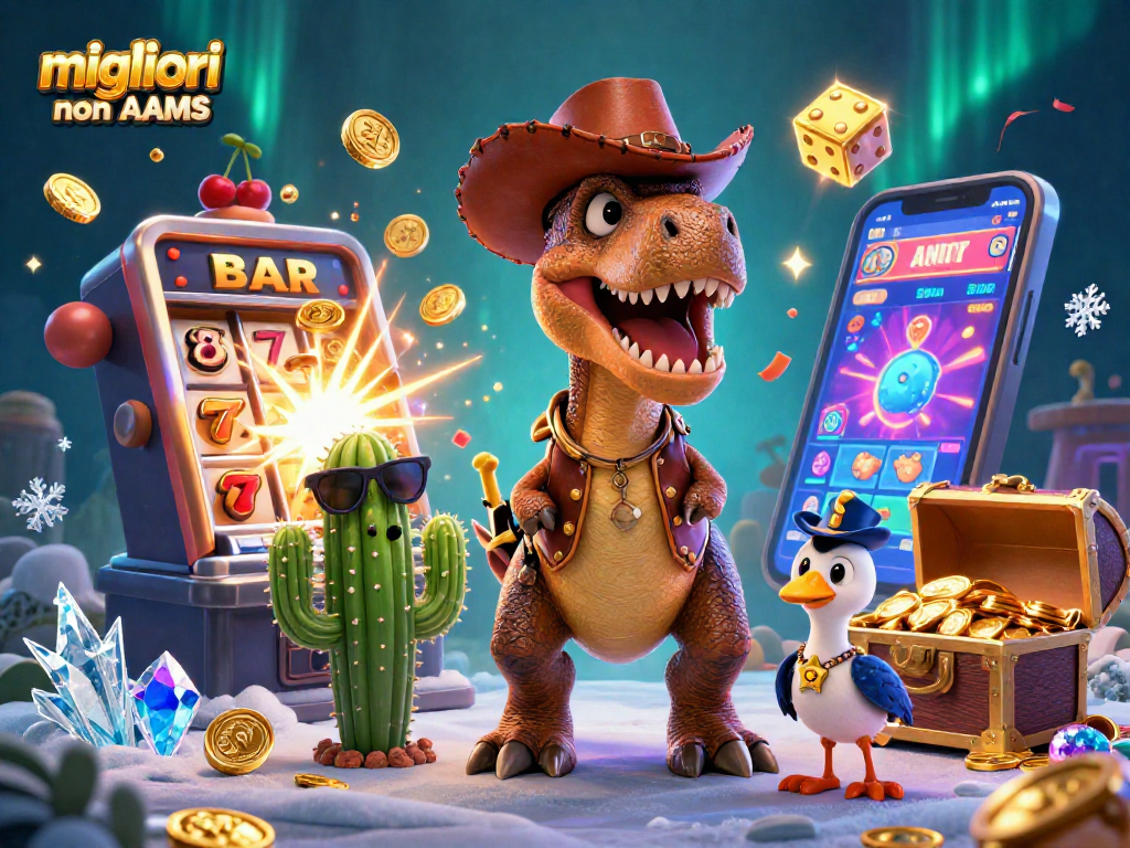 Vinci con i migliori casino non AAMS, esplosione di jackpot e giochi emozionanti ti attendono.