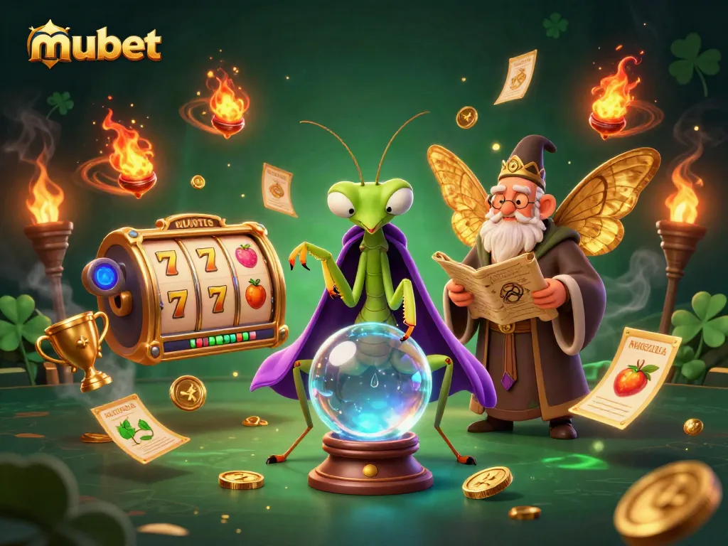 Experience the intriguing Fortune Teller scene at mubet with dynamic casino elements.
