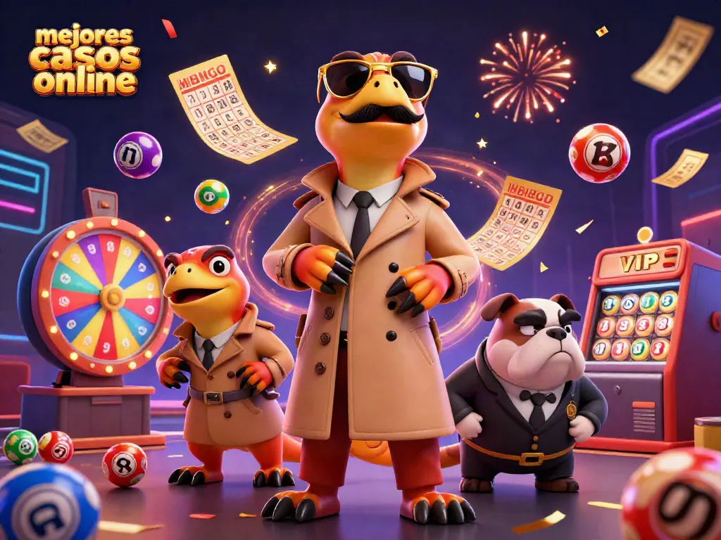 Disfruta de los mejores casinos en línea mientras los raptors se disfrazan en un entorno vibrante y divertido.