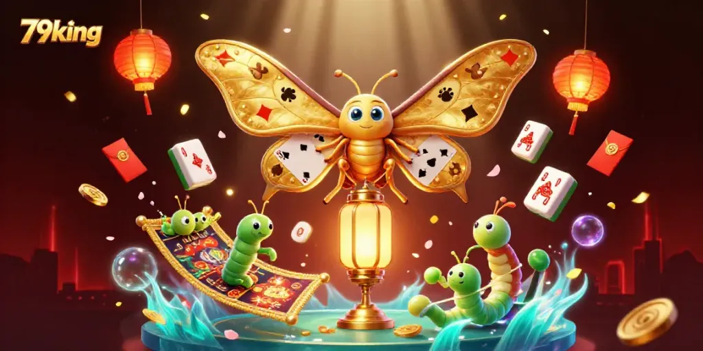 Experience the excitement of 79king with vibrant casino-themed elements and winning moments.