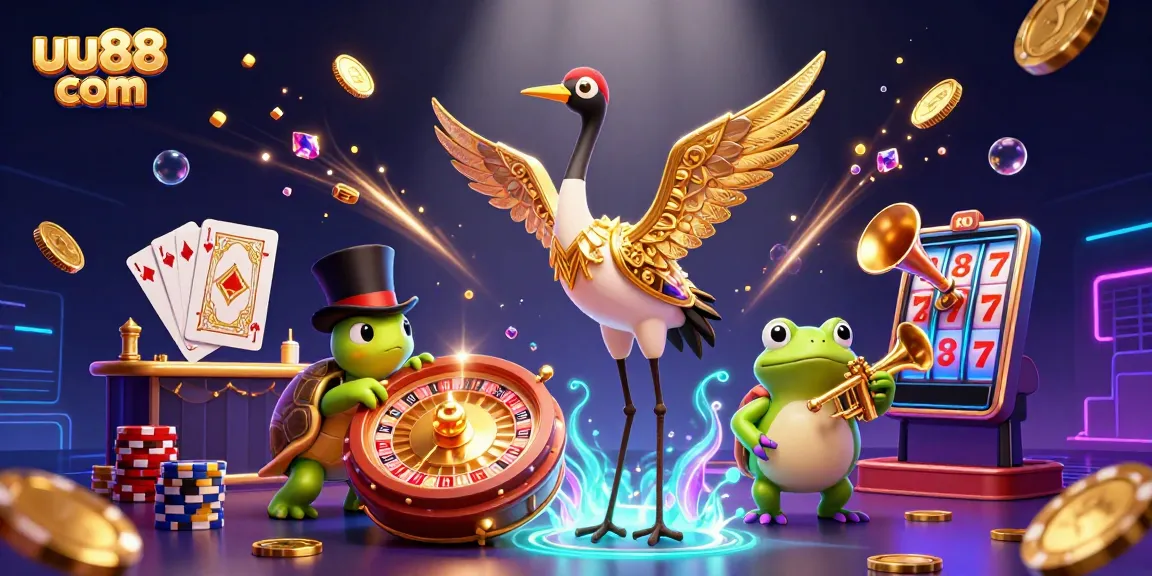 Spin to win at uu88 com with lively characters and vibrant casino action