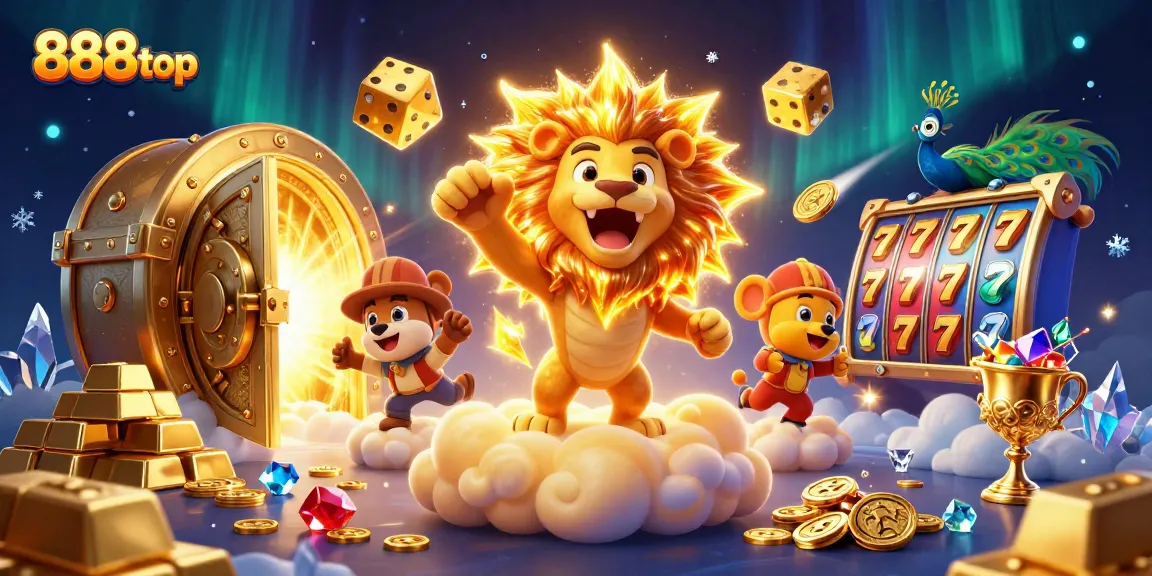 Experience thrilling gameplay at 888top with vibrant slots and dynamic casino elements!