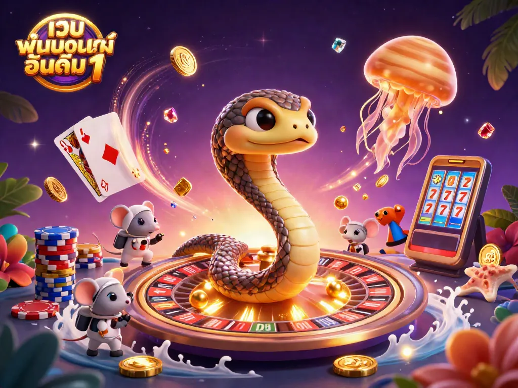 สนุกกับเกมที่เว็บพนันออนไลน์ อันดับ 1 พร้อมเดิมพันที่วงล้อรูเล็ตและชนะรางวัลใหญ่