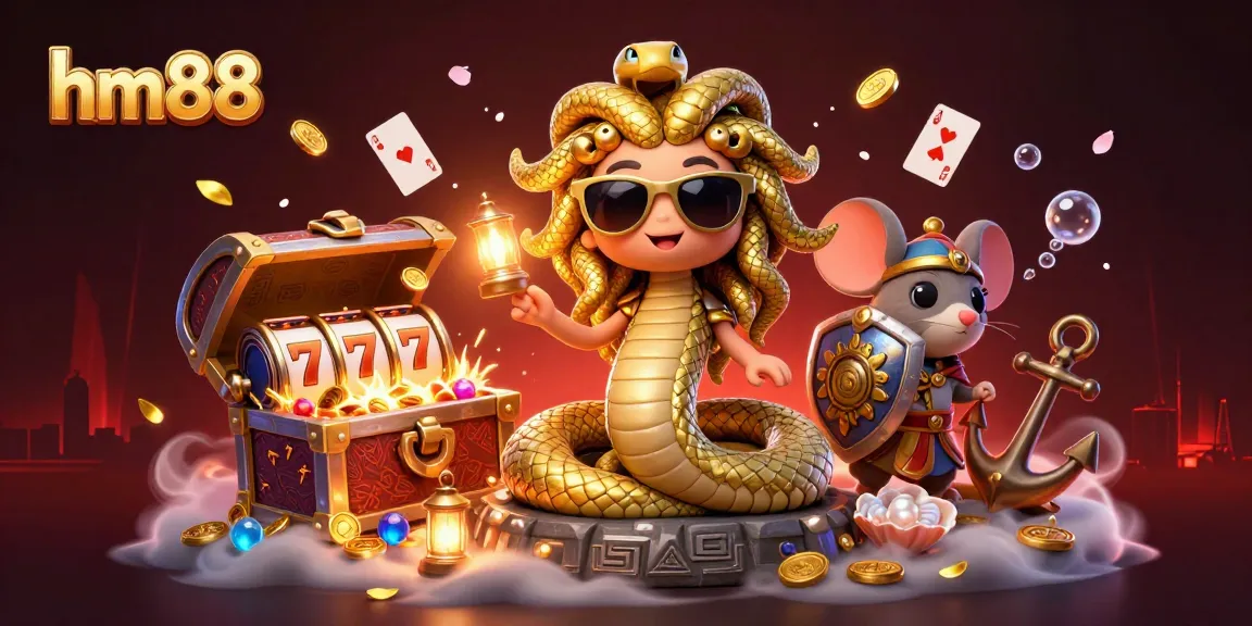 Experience thrilling gameplay with hm88's vibrant casino atmosphere and rich, engaging elements.