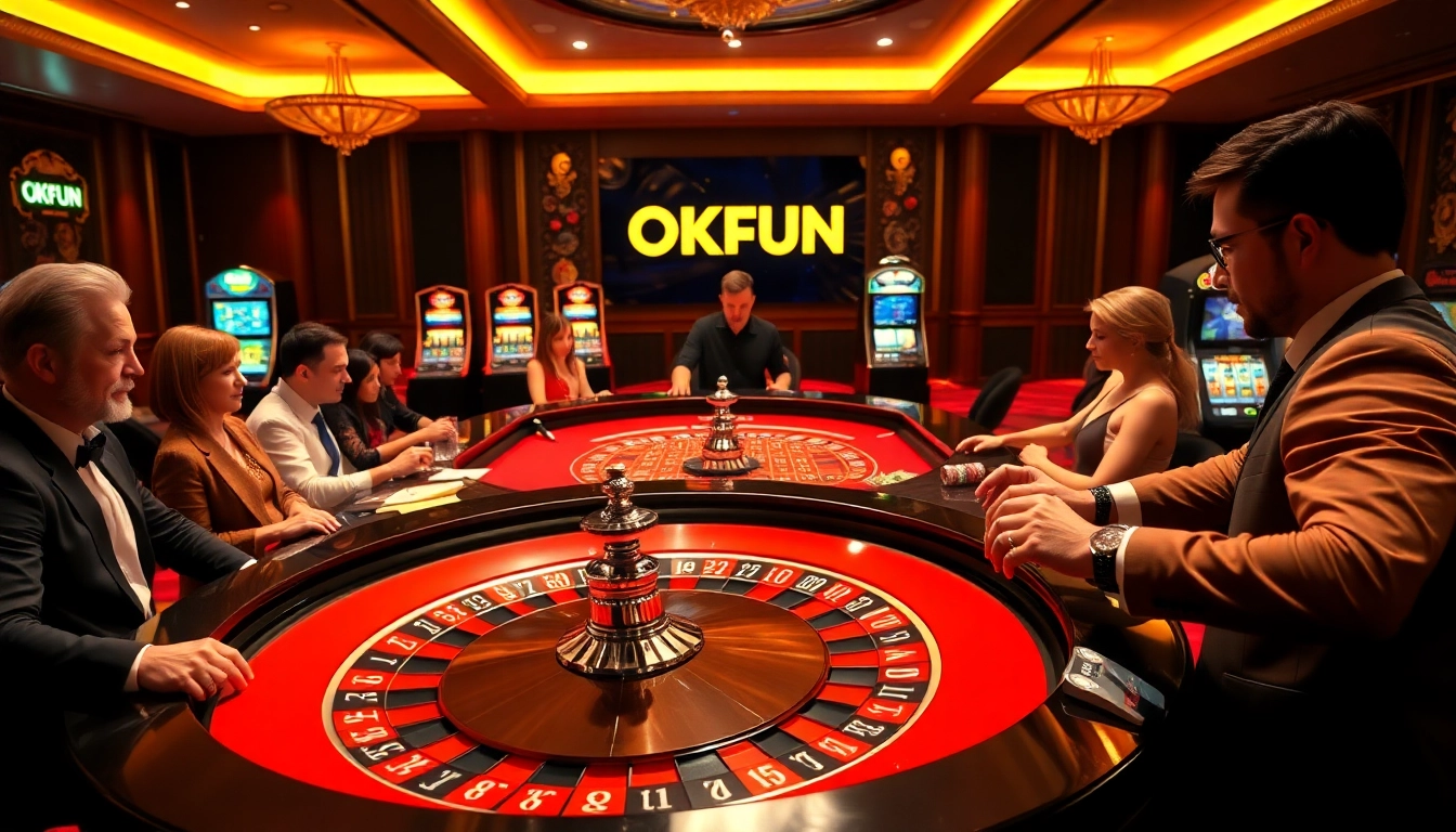 Experience winning moments at https://okfun.money/ with dynamic casino games and sleek roulette tables.
